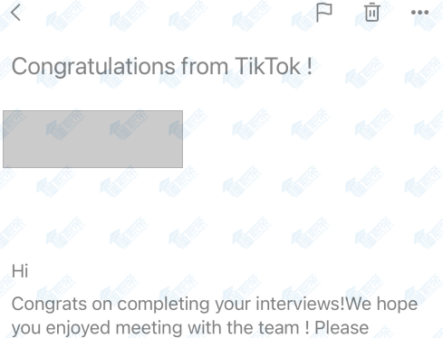 求职机构哪家好：懂职帝美国学员面试被刷却拿下tiktok offer！